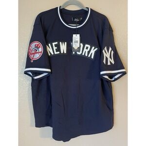 Men's‎ 3XL NWT New York Yankees Pro Standard Chenille Logo Short Sleeve Shirt